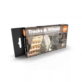 Acrylics 3rd generation Track and wheels colors