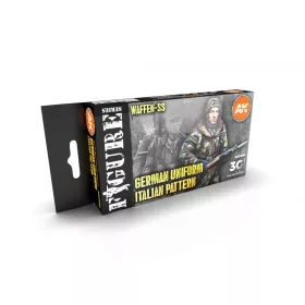 Acrylics 3rd generation WWII German Italian camouflage