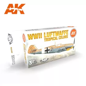   Acrylics 3rd generation WWII Luftwaffe Tropical Colors SET 3G