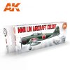 Acrylics 3rd generation WWII IJN Aircraft Colors SET 3G