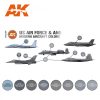 Acrylics 3rd generation US Air Force & ANG Modern Aircraft Colors SET 3G