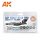 Acrylics 3rd generation Early Cold War RAF Aircraft Colors SET 3G