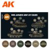 Acrylics 3rd generation WWII Japanese Army AFV Colors
