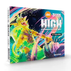 Acrylics 3rd generation High pigmentation set 14 Colors