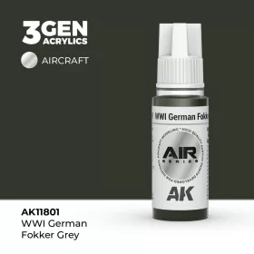 Acrylics 3rd generation WWI German Fokker Grey