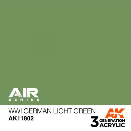 Acrylics 3rd generation WWI German Light Green