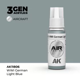 Acrylics 3rd generation WWI German Light Blue