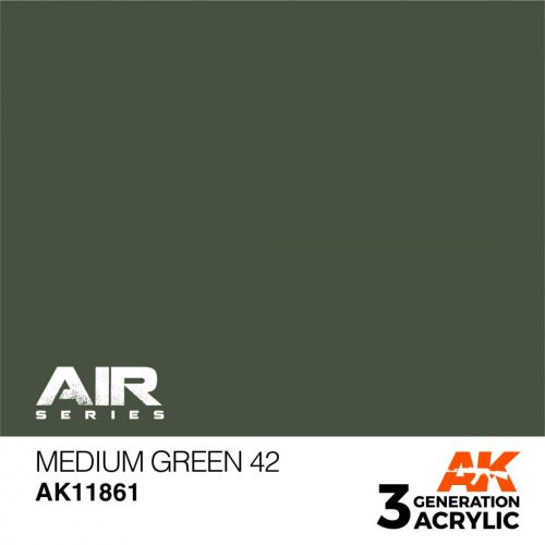 Acrylics 3rd generation Medium Green 42