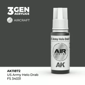 Acrylics 3rd generation US Army Helo Drab FS 34031