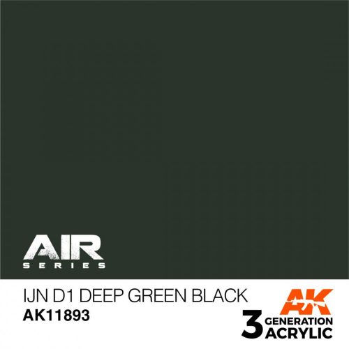 Acrylics 3rd generation IJN D1 Deep Green Black