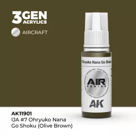   Acrylics 3rd generation IJA #7 Ohryuko Nana Go Shoku (Olive Brown)