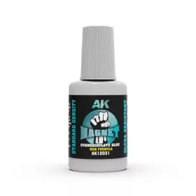   AK Interactive Magnet 8gr "Standard density" cyanoacrylate glue application brush