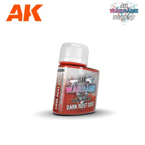 AK-Interactive enamel liquid pigment Dark Rust Dust