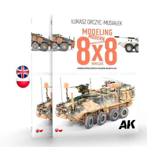 AK Interactive AK130017 Modelling Modern Armored Fighting 8x8 vehicles