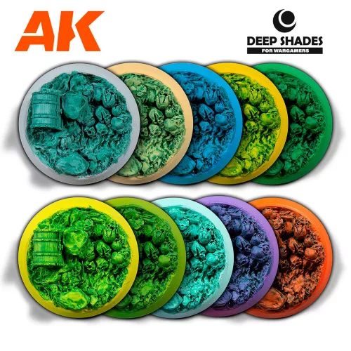 AK Interactive GREENDARK - Deep Shade 30ml