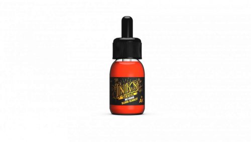 AK-Interactive AK16009 Blood Scarlet The Inks 30 Ml