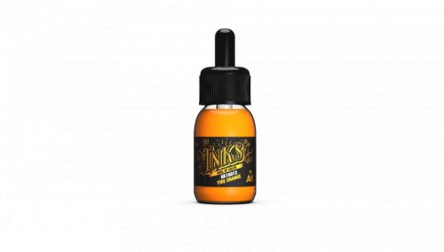 AK-Interactive AK16012 Fire Black The Inks 30 Ml