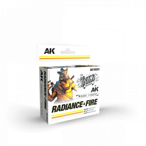 AK-Interactive AK16024 Radiance and Fire Colors Set