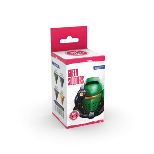 AK-Interactive Quick gen green soldiers (quick gen set)