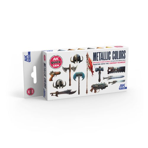 AK-Interactive Quick gen metallics (quick gen set)