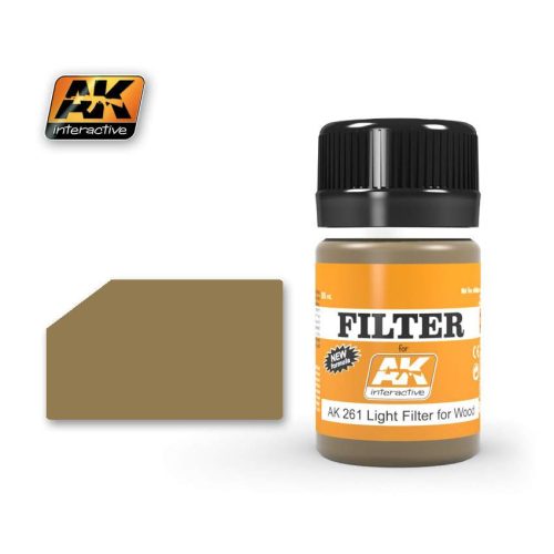 Light filter for wood