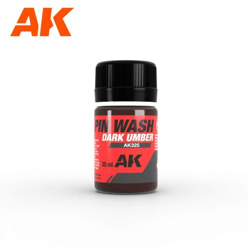 AK325 Dark umber pin wash 35ml