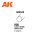 AK-Interactive Rod 2.00 diameter x 350mm - STYRENE STRIP