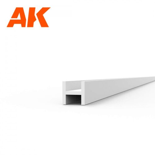 AK-Interactive AK6568 BEAMS H SHAPE 2.0 x 2.0 x 350 mm x 4 units