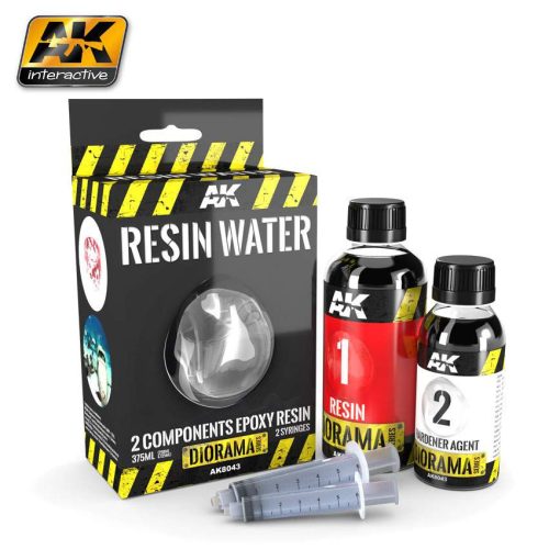 Resin water - Két komponensű epoxigyanta művíz (375 ml)