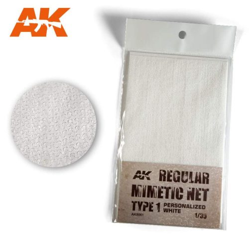 AK Interactive camouflage net personalized white type 1.
