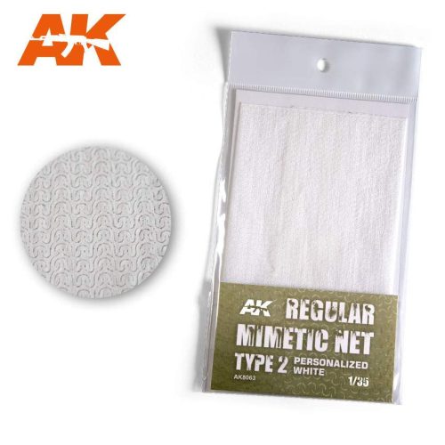 AK Interactive camouflage net personalized white type 2.
