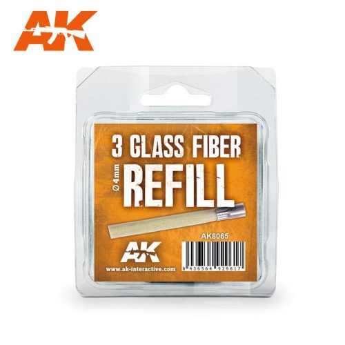 Three pieces glass fiber refill 4mm (Üvegszálas ceruza utántöltő)