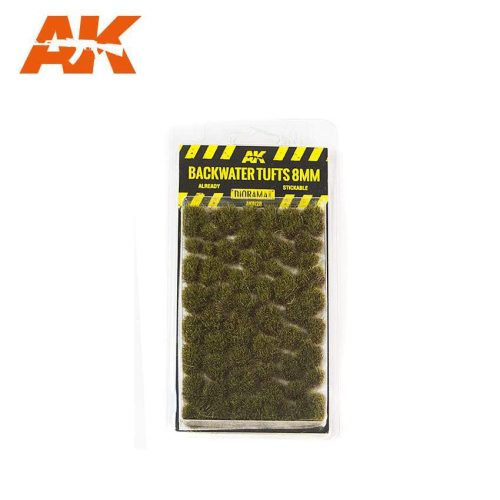 AK Interactive tufts, Blackwater tufts 8mm