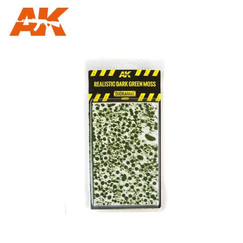 AK Interactive tufts, Realistic dark green moss