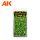 AK Interactive tufts, Light green tufts 4 mm