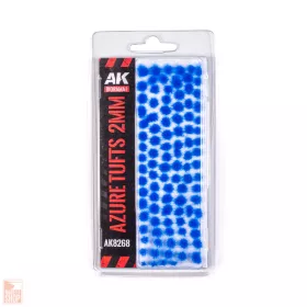 AK Interactive tufts, Azure fantasy tufts