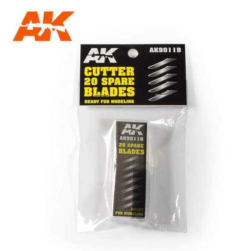 AK Interactive Cutter 20 Spare Blades 