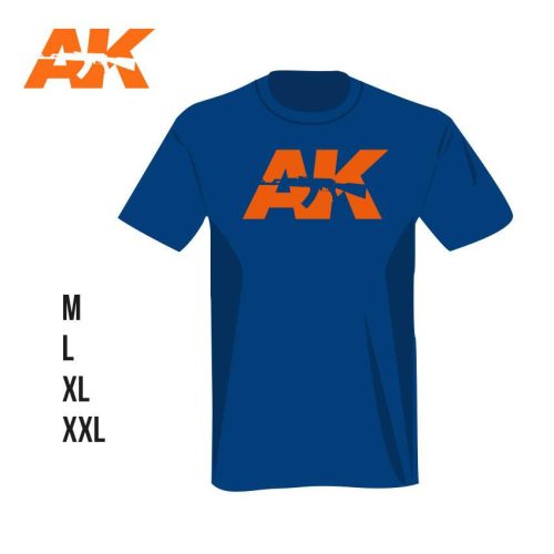 AK T-shirt size ”M” Blue