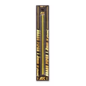 AK Interactive BRASS PIPES 1,2mm, 5 units