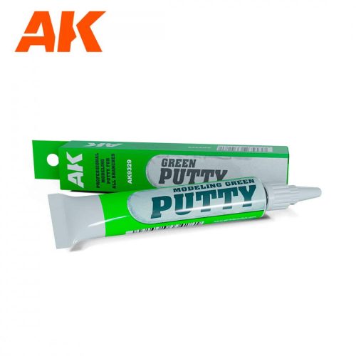 AK-Interactive Modelling Green Putty - High Quality 
