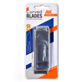 AK Interactive Extra curved blades for AK9545 (10 units)