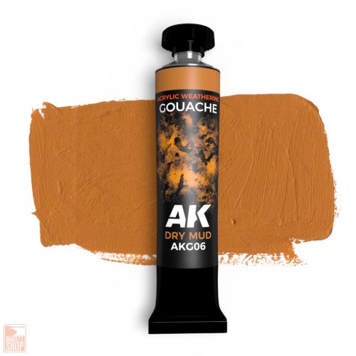 AK Gouache 20 ml Dry mud