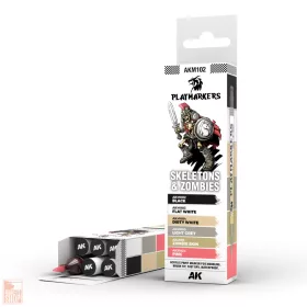 AK-Interactive Playmarkers set Skeletons and Zombies