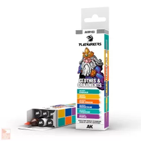 AK-Interactive Playmarkers set Clothes and ornaments