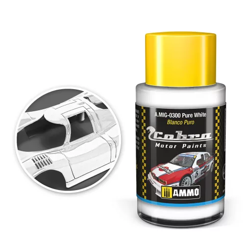 Ammo by Mig COBRA MOTOR Pure White