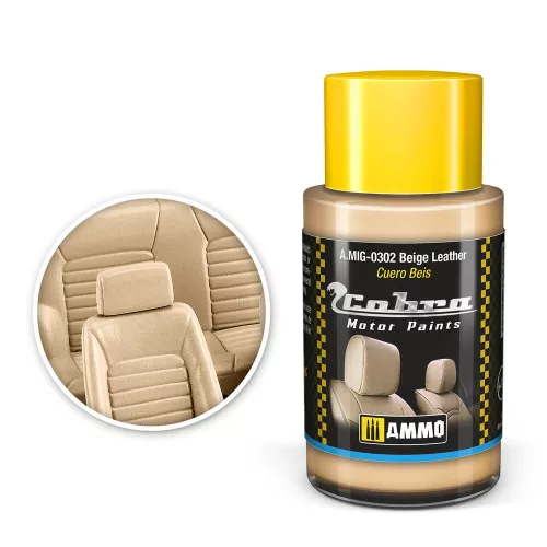 Ammo by Mig COBRA MOTOR Beige Leather
