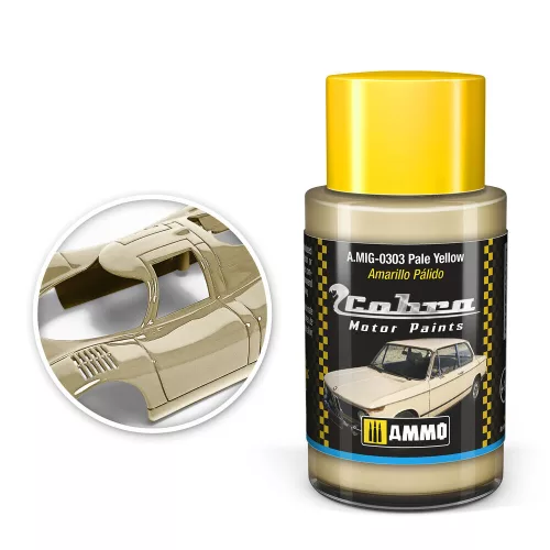 Ammo by Mig COBRA MOTOR Pale Yellow