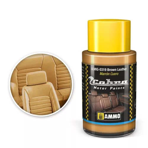 Ammo by Mig COBRA MOTOR Brown Leather