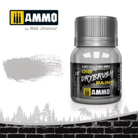 Ammo by Mig DRYBRUSH Light Grey
