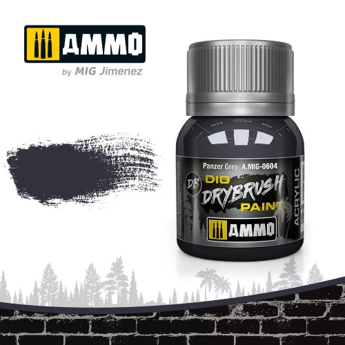 Ammo by Mig DRYBRUSH Panzer Grey